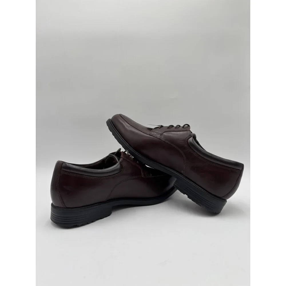Rockport ESNTIAL DTL WP APRN V74294 Men's NEW Dress Shoe Brown US Size 12M